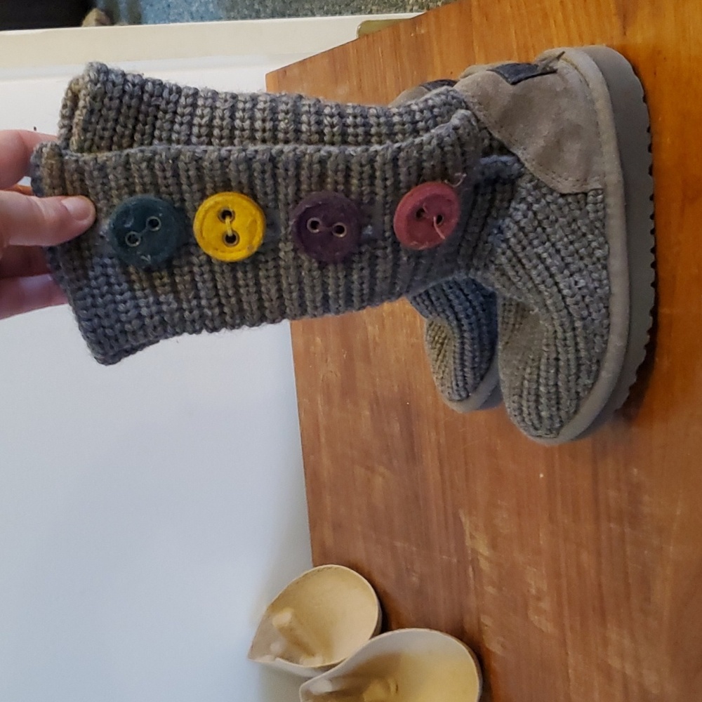 GIRLS Sweater Ugg Boots Tall Size 8